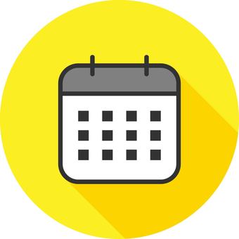 round calendar mark, , JPG, PNG and AI