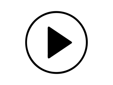 シンプルな動画再生ボタン 再生,再生ボタン,ボタン,動画,デザイン,配信,マーク,録画,見る,鑑賞のイラスト素材