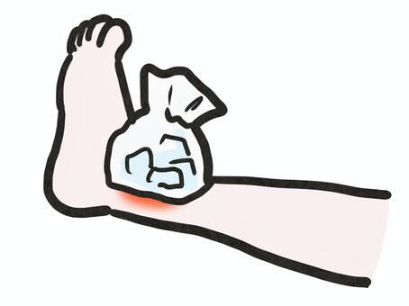 捻挫イラスト｜無料イラスト・フリー素材なら「イラストAC」