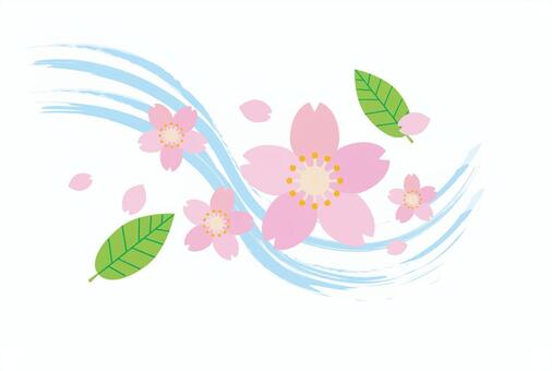 Cherry Blossoms, cherry-blossom viewing, cherry blossoms, spring, JPG, PNG and AI