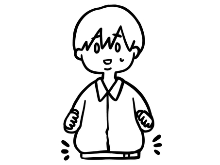 ぽっこりお腹に苦笑 線画 ぽっこりお腹に苦笑 線画 ぽっこり,お腹,ウエスト,体型,メタボ,ダイエット,生活,習慣,不健康,健康のイラスト素材