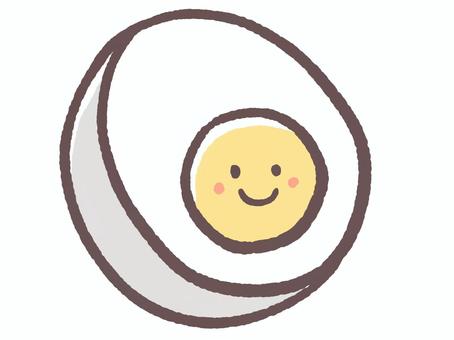 おいしい食べ物、卵の料理のゆで卵 おいしい食べ物、卵の料理のゆで卵 ゆで卵,料理,食べ物,おいしい,レシピ,卵,お弁当,かわいい,朝食,昼食のイラスト素材