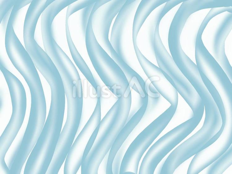 水色の波模様が連なる抽象的な背景パターン 背景,テクスチャ,パターンのイラスト素材