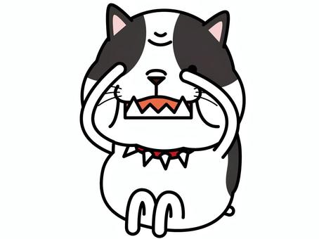 フレンチブルドッグさん チラ見 チラ見,覗き見,フレンチブルドッグ,恐る恐る,キャラクター,犬,小型犬,首輪,トゲ,動物のイラスト素材