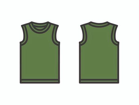 ノースリーブ裏表セット02 ノースリーブ,ファッション,袖なし,裏表,アイコン,マーク,シンプル,セットのイラスト素材