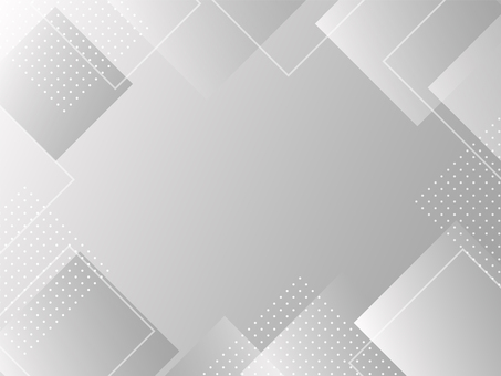 四角形のグラデ幾何学フレーム シルバー 背景,グラデーション,グレー,シルバー,白,プラチナ,フレーム,幾何学,メンフィス,四角形のイラスト素材