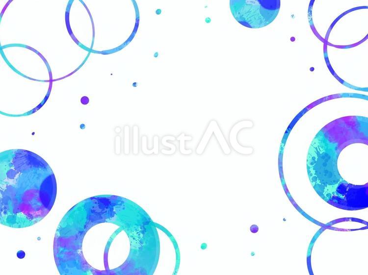 丸模様背景 丸,かわいい,お洒落のイラスト素材