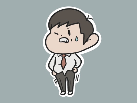 Illustration, social people, pants, tight, 