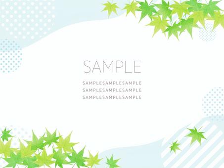 Summer frame Japanese style watercolor midyear gift curve, JPG, PNG and AI Summer frame Japanese style watercolor midyear gift curve, , JPG, PNG and AI