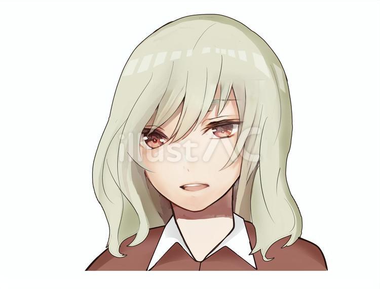 可愛いお姉さん 女の子,女,キャラクターのイラスト素材
