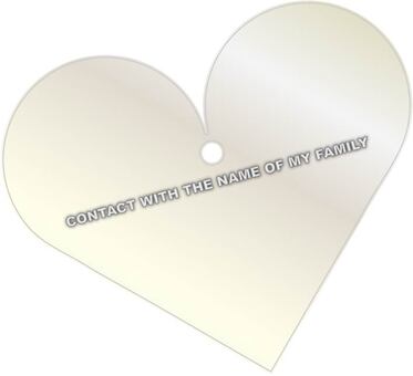 Heart tag included, heart, message, tag, JPG and PNG