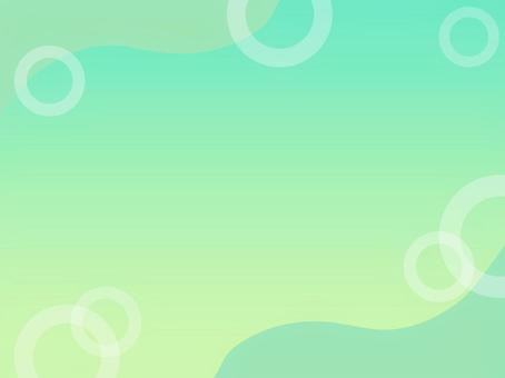 シンプルで幾何学的な背景 幾何学,円,シンプル,背景,壁紙,イラスト,素材,緑のイラスト素材