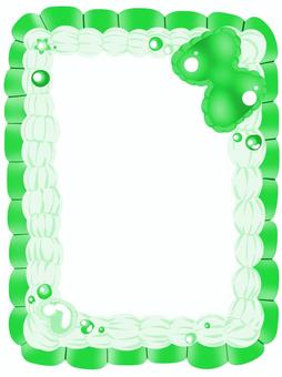 ホイップデコフレーム(緑)