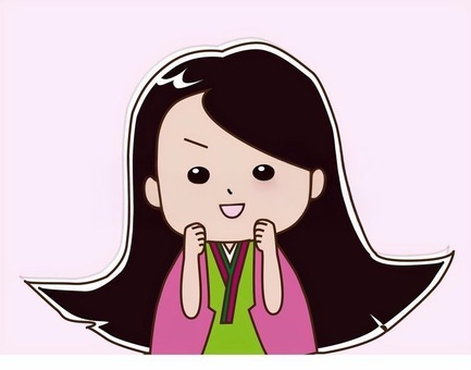 紫式部のイラスト 紫式部,人物,着物,十二単,歴史,イラストのイラスト素材