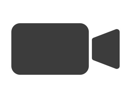 ビデオカメラ2 ビデオ,カメラ,撮影,アイコン,動画,映画,編集,映像,マーク,収録のイラスト素材