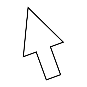 カーソルアイコン白色 カーソル,アイコン,矢印,マウスポインタ,ポインタ,クリック,検索,サイト,web,記号のイラスト素材