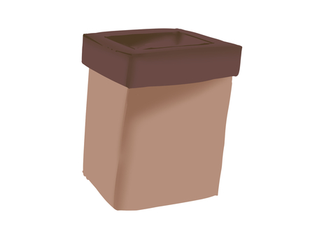 煙突(俯瞰) 煙突,俯瞰,シンプル,ワンポイント,サンタ用のイラスト素材