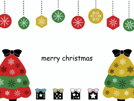 北欧風可愛いクリスマスフレーム クリスマス,北欧,フレームのイラスト素材