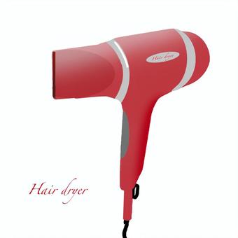 ヘアドライヤー ヘアドライヤー,髪,乾かす,温風,冷風のイラスト素材