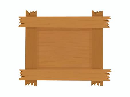 Wooden sign frame, a sign, frame, wood, JPG, PNG and AI