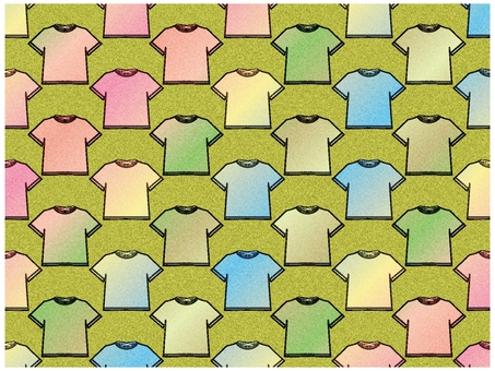 Tシャツ模様の壁紙　黄土色 tシャツ,壁紙,背景のイラスト素材