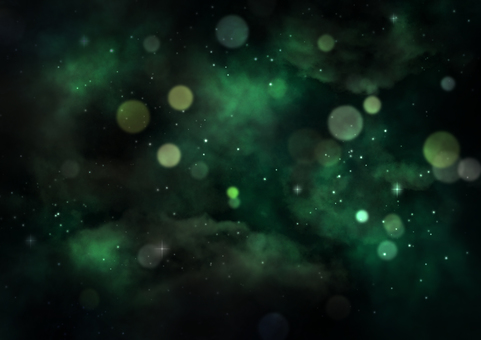 キラキラ緑色に輝く夜空 キラキラ緑色に輝く夜空 夜空,キラキラ,星空,星,天の川,銀河,宇宙,空,星座,星雲のイラスト素材