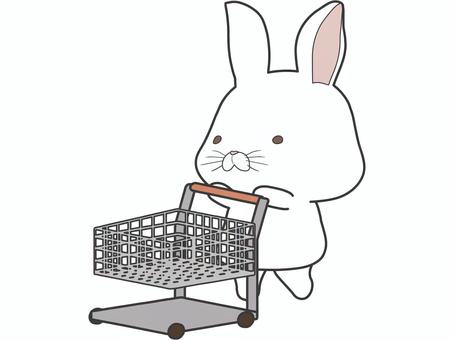 cart_rabbit, , JPG, PNG and AI