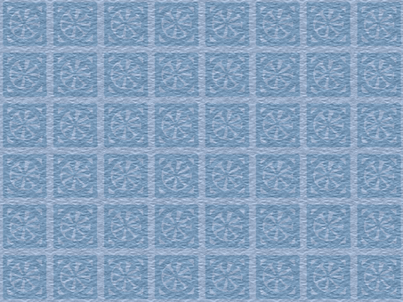 和柄＿家紋風＿和紙の背景03 和柄,和風,和紙,家紋,家紋風,和模様,おしゃれ,古風,ファッション,青のイラスト素材