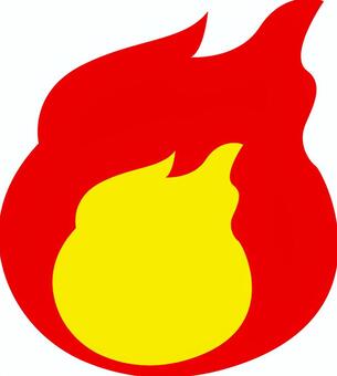 Illustration, fire, inflammation, fire, JPG, PNG and AI