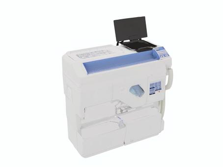 医療機関や病院や調剤薬局での薬剤の分包機 分包機,薬局,調剤,医療機関,病院,医院,クリニックのイラスト素材