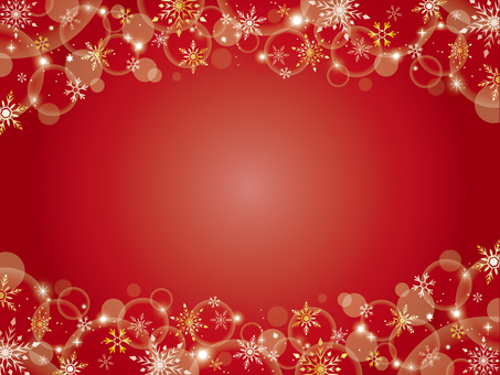 クリスマスの背景＿赤