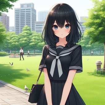 公園で待ち合わせ