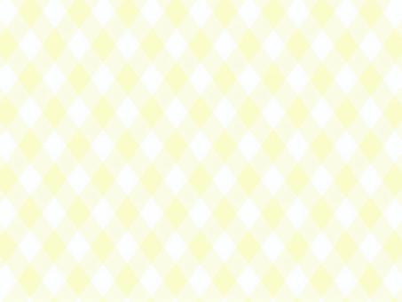 パステル斜めギンガムチェック背景 黄色 背景,ギンガムチェック,黄色,パターン,パステル,かわいい,爽やか,シンプル,斜め,チェックのイラスト素材