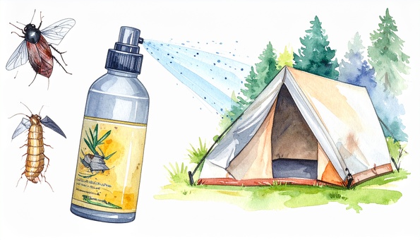 殺虫スプレー　夏