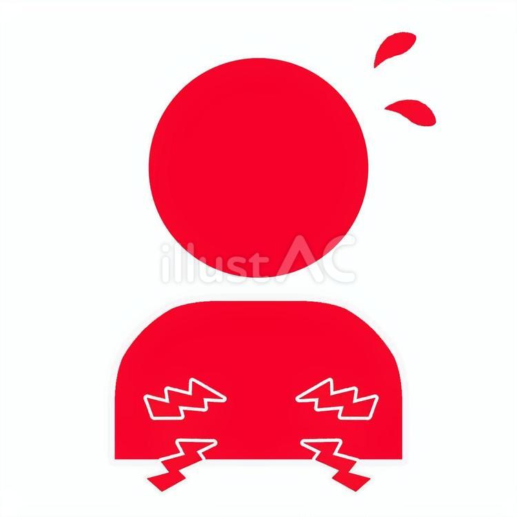 腹痛（食中毒） 腹痛,食中毒,体調不良のイラスト素材