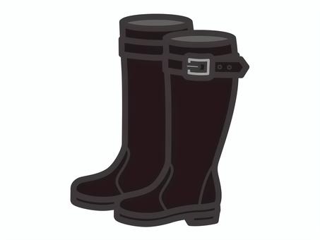 ロングブーツ(太・ベルト付)01