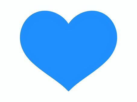 blue heart, JPG, PNG and AI blue heart, heart, mark, icon, JPG, PNG and AI