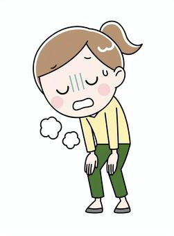 shortness of breath, JPG, PNG and AI shortness of breath, shortness of breath, fatigue, bad tone, JPG, PNG and AI