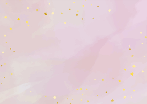 キラキラ星屑と水彩塗りの背景No.5 背景,ピンク,可愛い,かわいい,キラキラ,ゆめかわ,ゆめかわいい,綺麗,きれい,フレームのイラスト素材