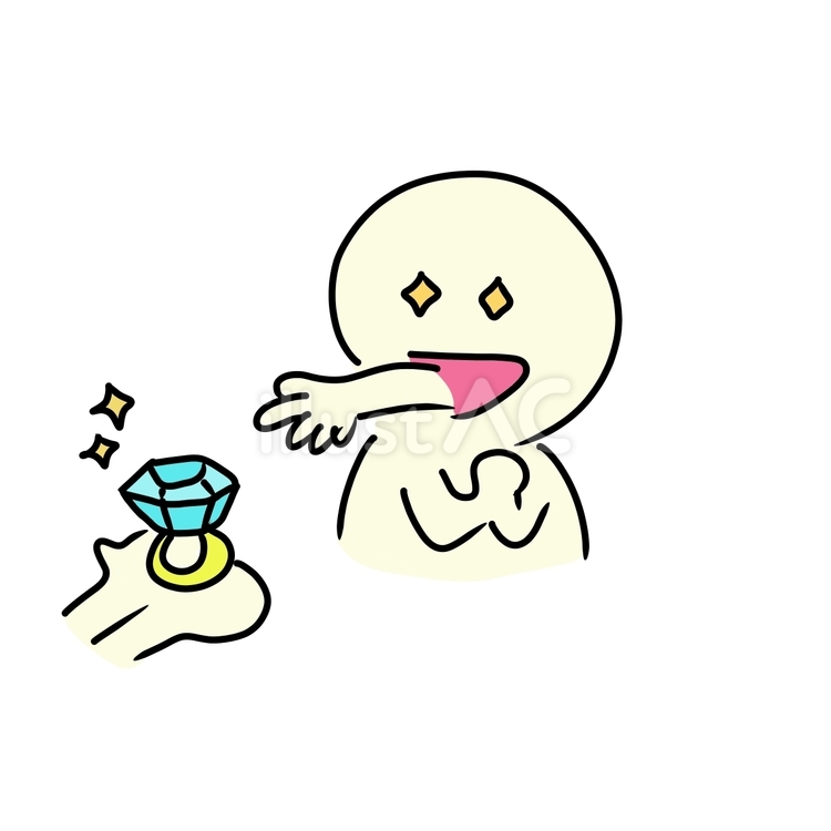 喉から手が出るほどほしい 手,物欲,口のイラスト素材