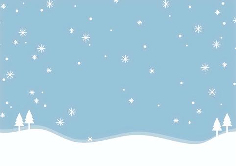 雪景色の背景01 冬,雪,背景,クリスマス,冬景色,雪景色,風景,おしゃれ,シンプル,デザインのイラスト素材