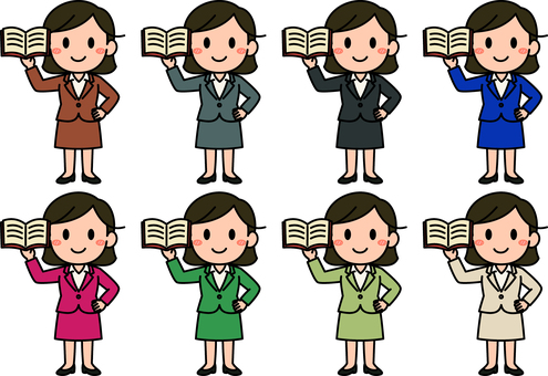 女性の先生です。 授業,先生,シンプル,教師,学び,勉強,指導,学習,説明,学ぶのイラスト素材