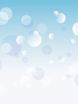 ドリーミーなライトブルーの水玉模様背景 背景,水玉,泡,水色,抽象的,しゃぼん玉,青,水,空,海のイラスト素材