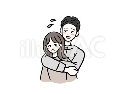 機嫌を取ろうとする男性 カップル