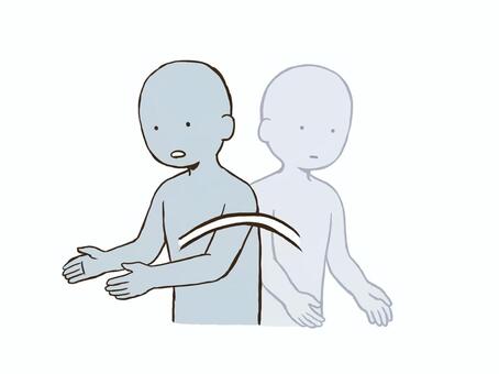 この話は置いておいてというドローイング デッサン,人形,ラフ,ポーズ,話,置いて,話題,転換,一旦,置くのイラスト素材