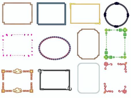 simple frame set, frame, simple, set, JPG and PNG