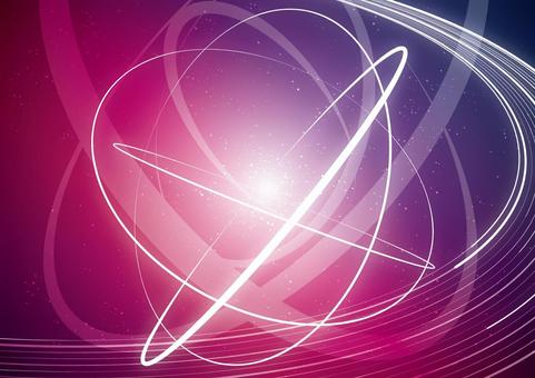 光のラインの紫色のデジタル背景素材