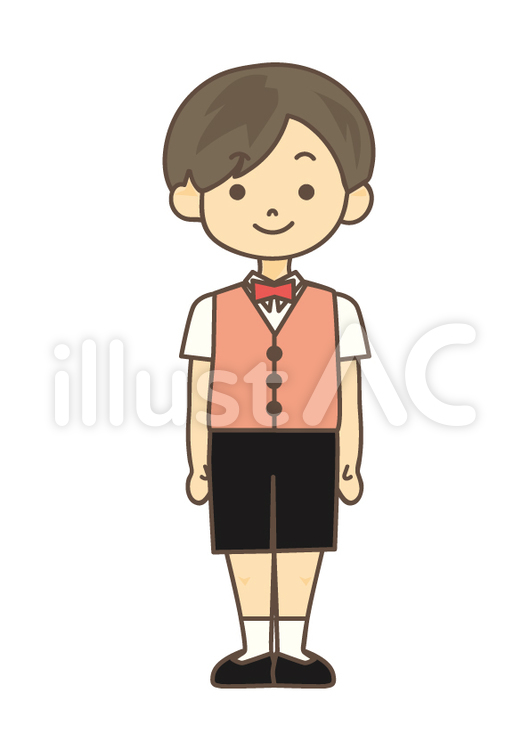 男の子_発表会 男の子,コンクール,発表会のイラスト素材