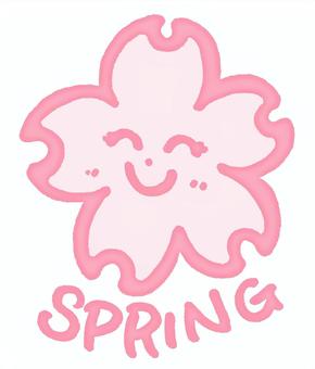 スプリング 桜 笑顔 カラー