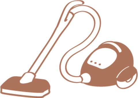 Simple vacuum cleaner, , JPG, PNG and AI